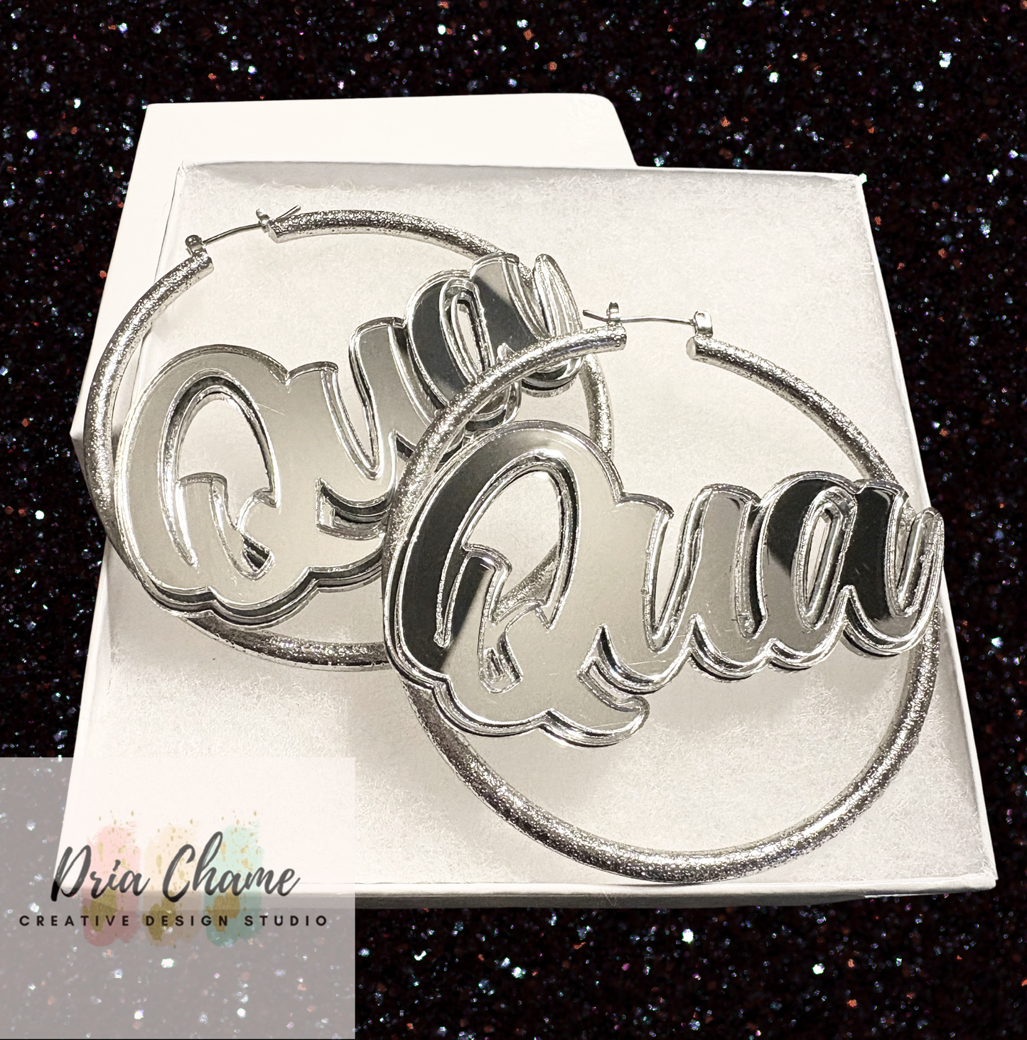 Non-bamboo nameplate hoops