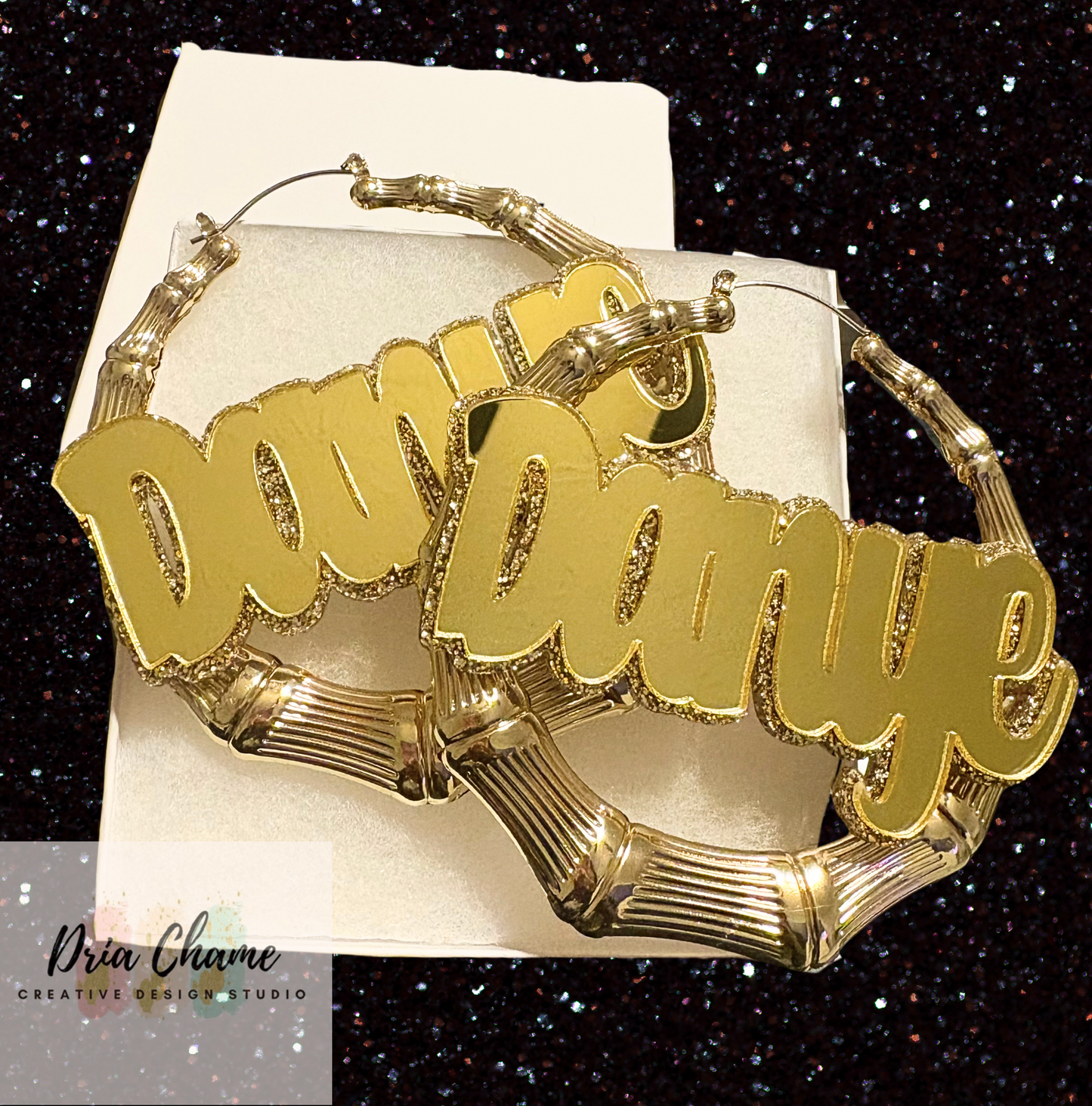 Custom 2 layer bamboo hoops
