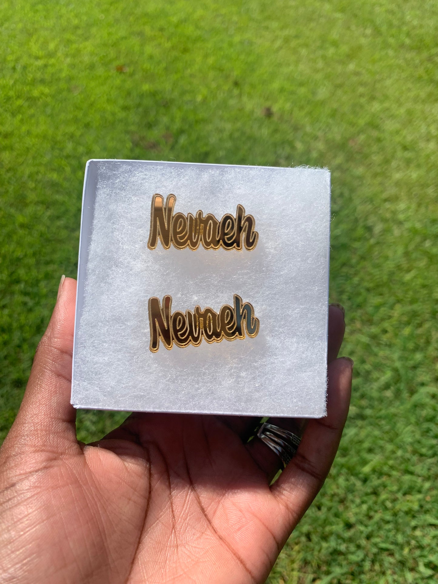 Name plate studs