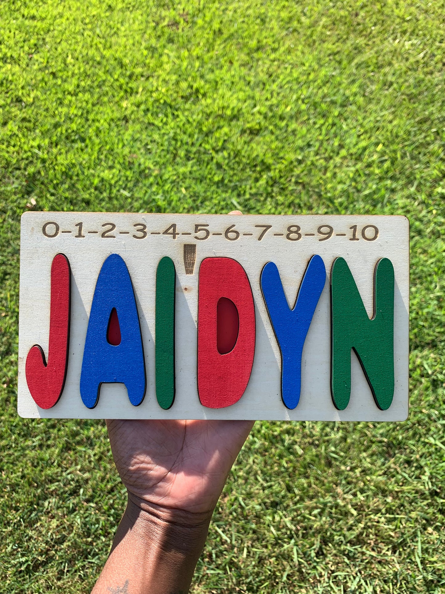 Wooden Name Puzzle